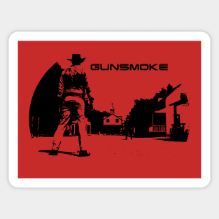 Gunsmoke - The Future - Tv Western Sticker